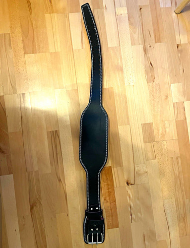 Leder gewichthebergürtel - leder,