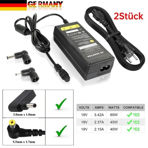65w 19v 42a - 19v, ladekabel