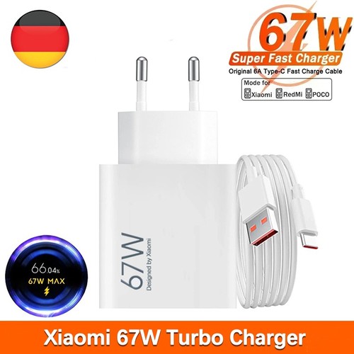 Xiaomi 67w schnell ladegerät - 67w,