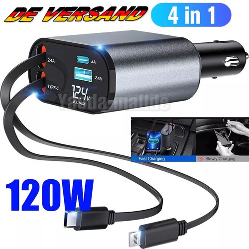 120w in1 auto - 4, ladegerät