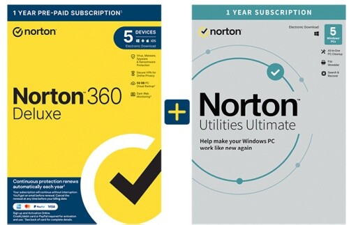 Norton 360 deluxe utilities - deluxe,