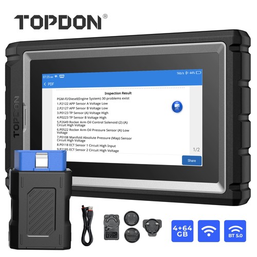 Topdon artidiag800 obd2 - bt,
