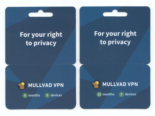 Mullvad vpn monate - 6,