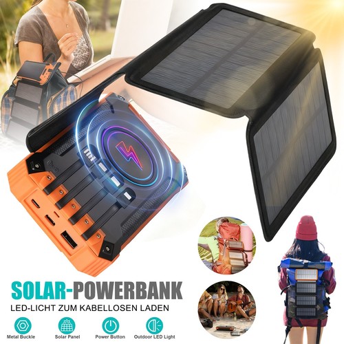 68000mah solar powerbank - 68000mah,